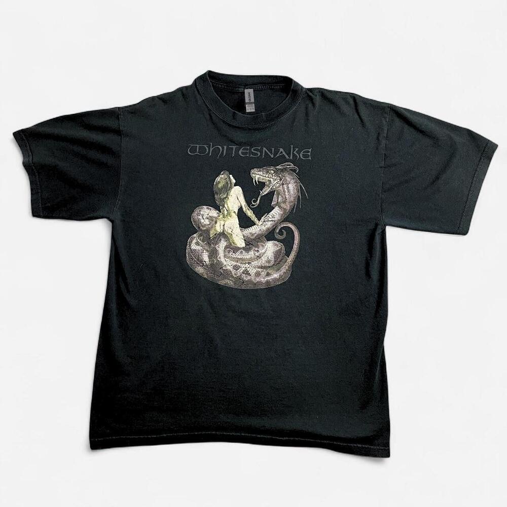 Black And White Whitesnake T-Shirt